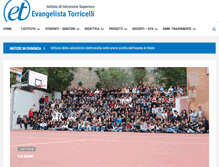 Tablet Screenshot of e-torricelli.it